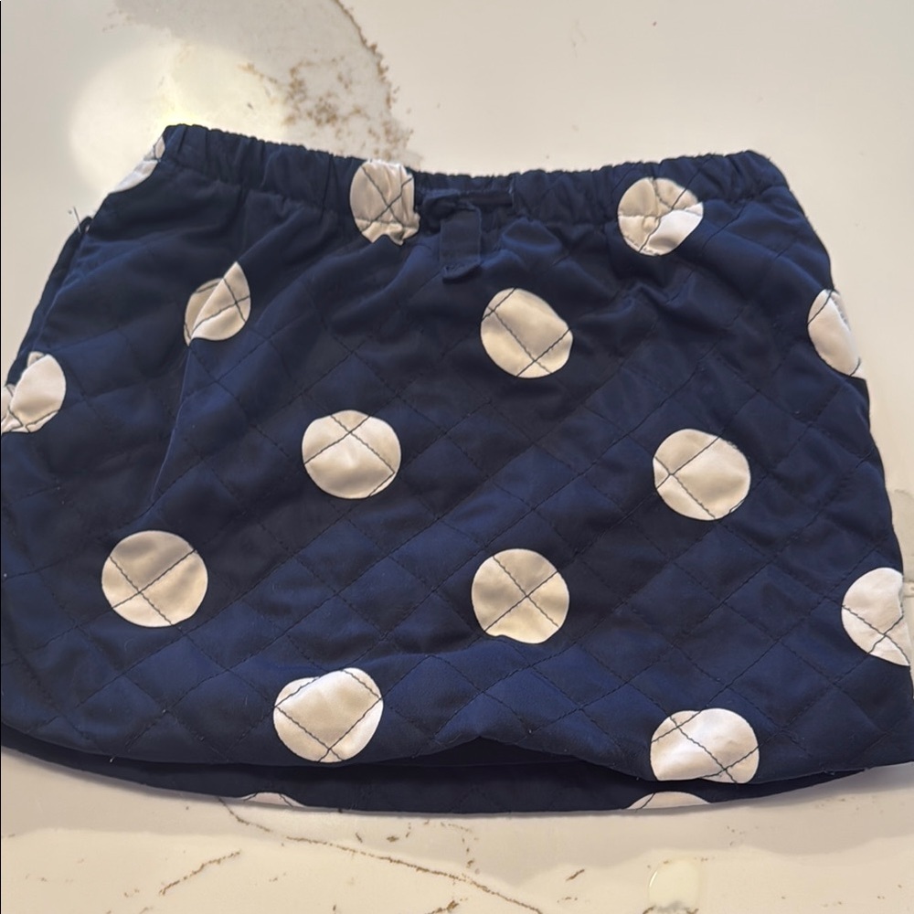 Crew cuts polka dot skirt